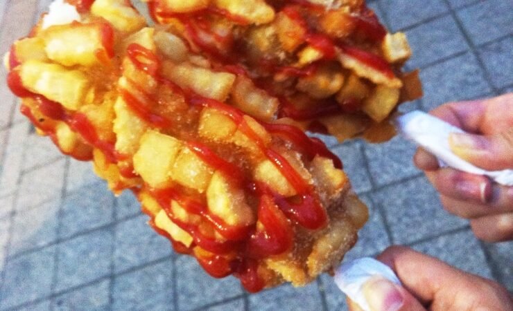 Street Food: Korean Corn Dog(핫도그) Story